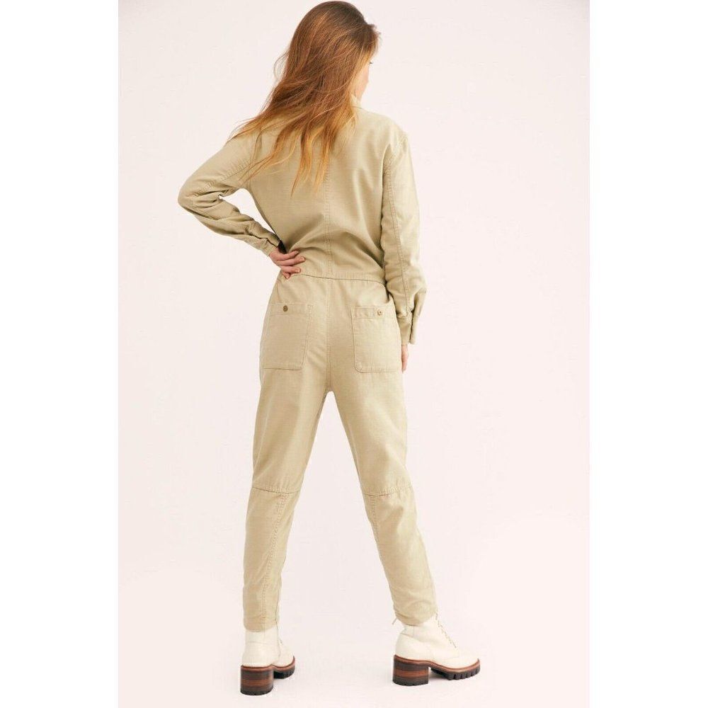 NWT WE THE FREE PEOPLE HIGHER GROUND ONE PIECE COVERALL UTILITY JUMPSUIT - Picture 3 of 4
